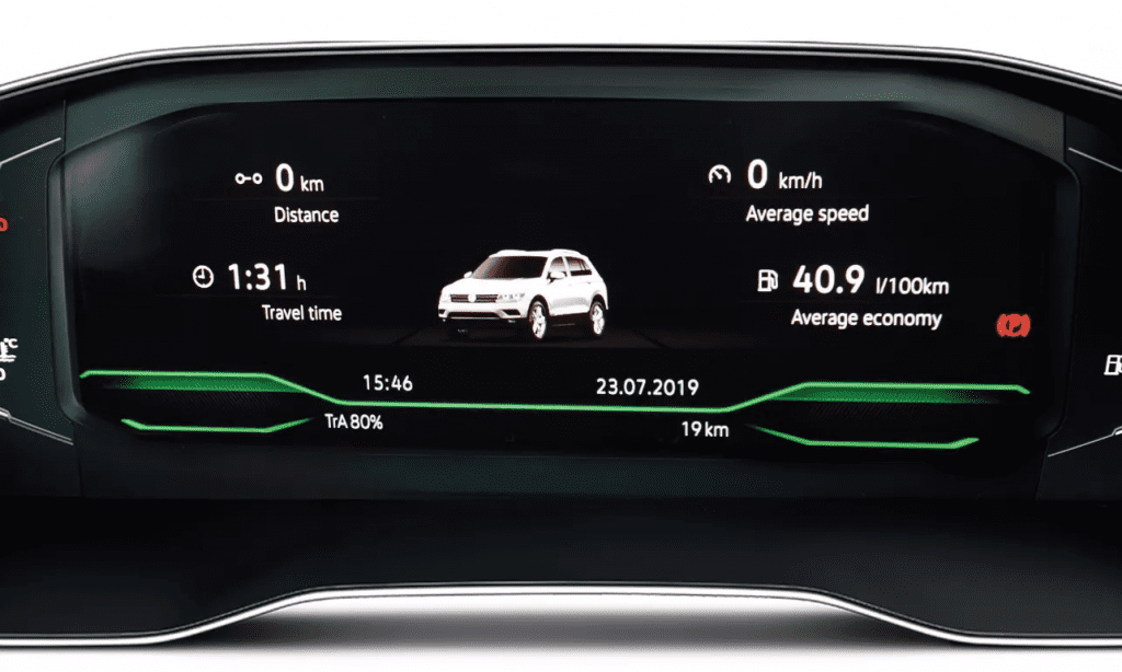 Volkswagen An Phú - Xe Volkswagen bảng điều khiển digital