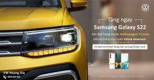 Đặt hàng Volkswagen T-Cross trên Showroom ảo (Virtual showroom) tích hợp Shop online hoàn toàn mới của Volkswagen Việt Nam